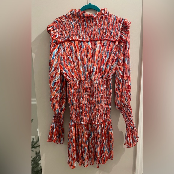 NWOT Mulla Smocked Mini Dress - Picture 2 of 3